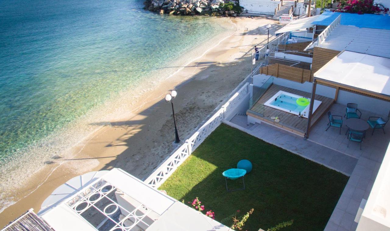 Lenico Seafront Villa Agia Pelagia 외부 사진